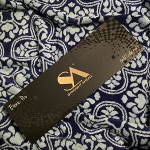 STRAIGHT AHEAD BIONIC PRO GOLD COLLECTION Colorful Graffiti Lightweight FlatIron